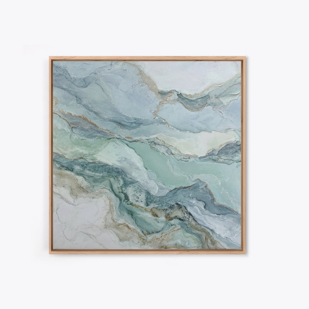 Abstract Marble Texture Framed Canvas Print, Bathroom Art, Luxury Decor, Bathroom Decor, Abstract Art, Spa, Digital Wall Art, BAT-1x1-40