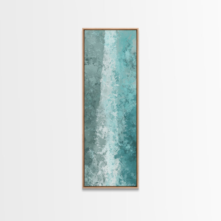 Abstract Marble Texture Canvas Print, Bathroom Art, Wall Decor, Bathroom Decor, Abstract Art, Spa, Contemporary Art, Wall Art, BAT-1x3-28