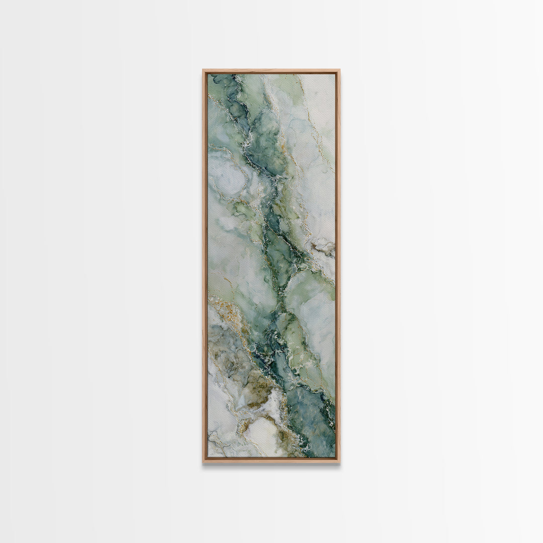 Abstract Marble Texture Framed Canvas Print, Bathroom Art, Printable, Bathroom Decor, Fine Art, Spa, Bathroom Prints, BAT-1x3-76
