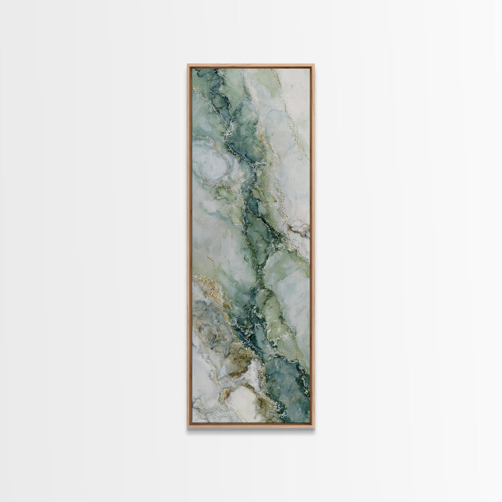 Abstract Marble Texture Framed Canvas Print, Bathroom Art, Printable, Bathroom Decor, Fine Art, Spa, Bathroom Prints, BAT-1x3-76