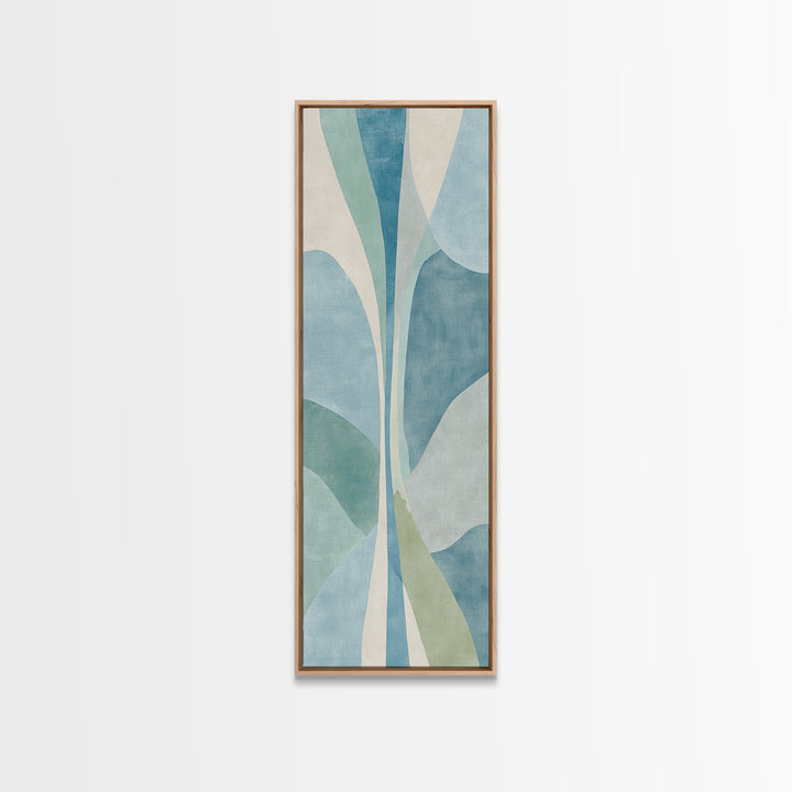Clean Geometric Forms Canvas Print, Bathroom Art, Printable Wall Art, Bathroom Decor, Abstract Art, Spa, Bathroom Wall Decor, BAT-1x3-81