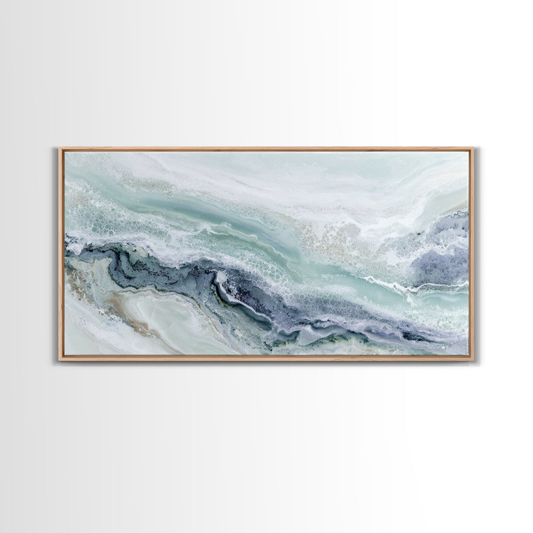 Abstract Marble Texture Framed Canvas Print, Bathroom Art, Luxury Decor, Bathroom Decor, Abstract Art, Spa, Digital Wall Art, BAT-2x1-12