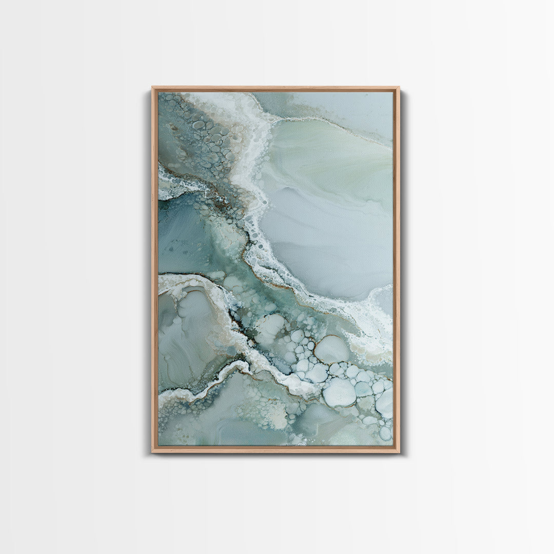 Abstract Marble Texture Framed Canvas Print, Bathroom Art, Funny Bathroom Art, Bathroom Decor, Abstract Art, Spa, Art Print, BAT-2x3-48