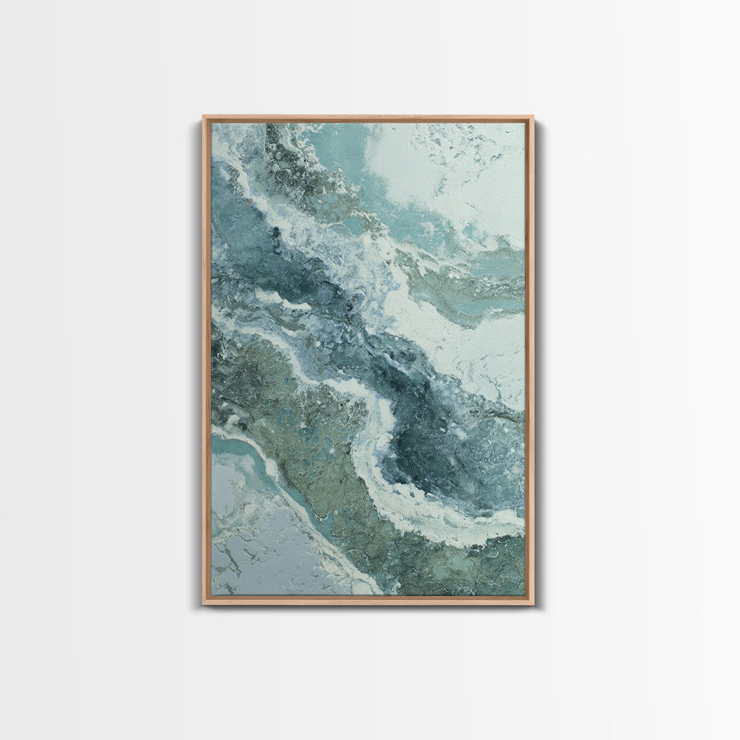 Abstract Marble Texture Canvas Print, Bathroom Art, Neutral Decor, Bathroom Decor, Fine Art, Spa, Wall Art, Home Decor, BAT-2x3-72