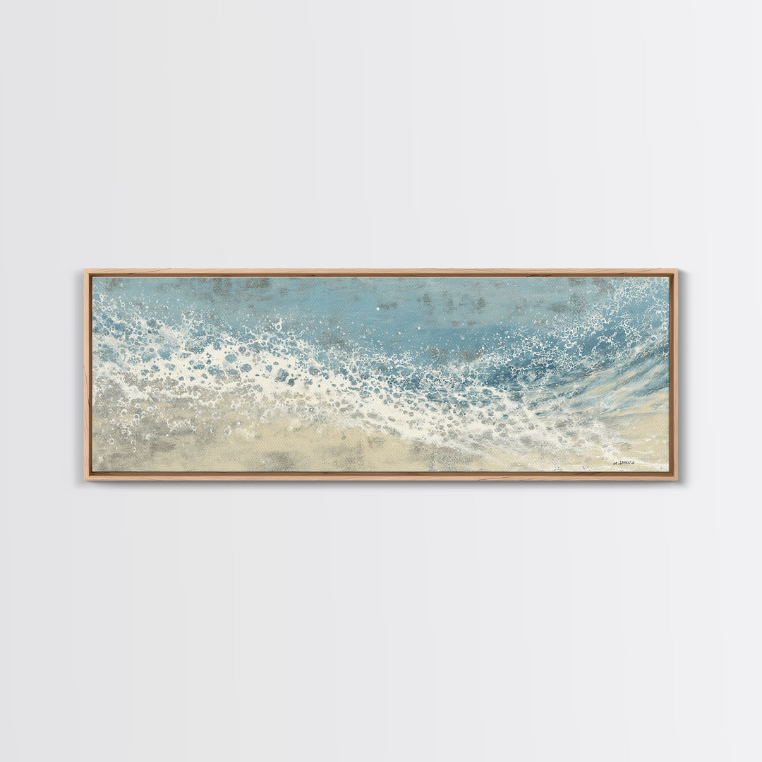 Abstract Water Ripples Canvas Print, Bathroom Art, Framed Wall Art, Bathroom Decor, Abstract Art, Spa, Bathroom Art Decor, BAT-3x1-45