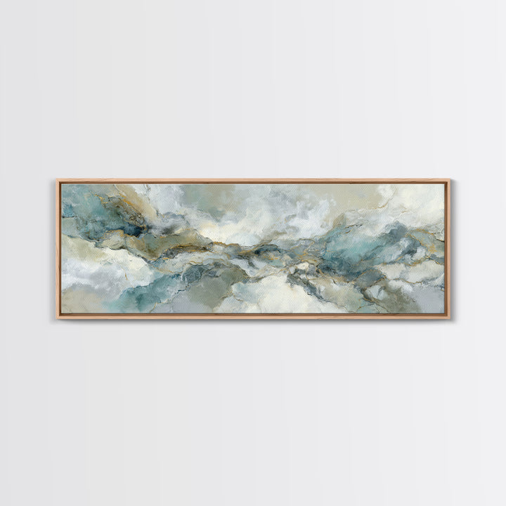 Abstract Marble Texture Canvas Print, Bathroom Art, Wall Art, Bathroom Decor, Abstract Art, Spa, Dog Portrait, Canvas Wall Art, BAT-3x1-80