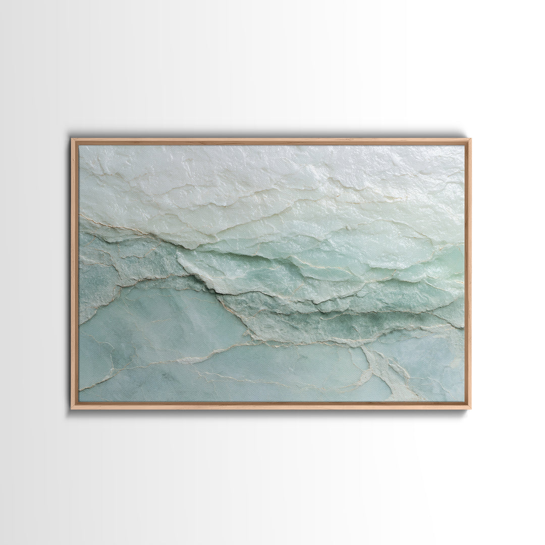 Abstract Marble Texture Canvas Print, Bathroom Art, Wall Hanging, Bathroom Decor, Abstract Art, Spa, Modern Art, BAT-3x2-44