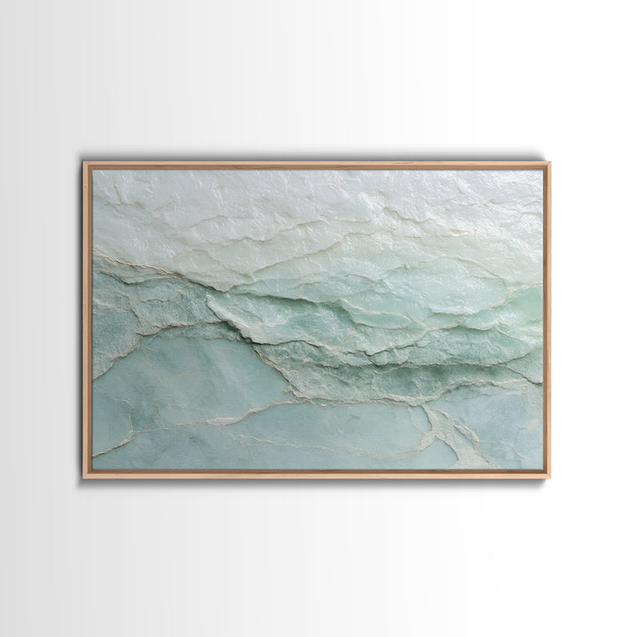 Abstract Marble Texture Canvas Print, Bathroom Art, Wall Hanging, Bathroom Decor, Abstract Art, Spa, Modern Art, BAT-3x2-44