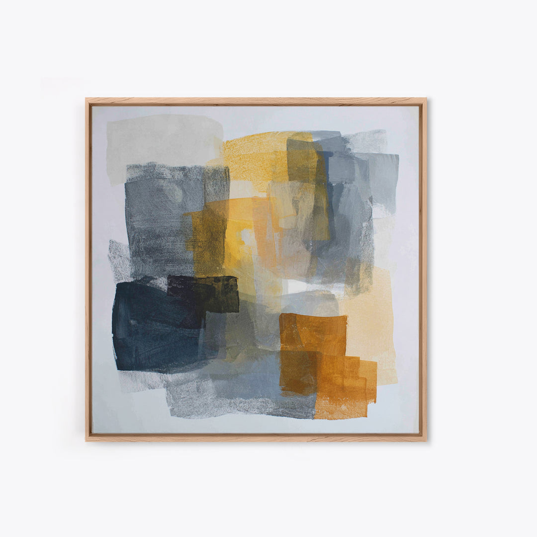 Abstract Charcoal Gestures on White Paper Canvas Print, Black and White Art, Living Room Decor, Abstract Art, Monochrome, BAW-1x1-4