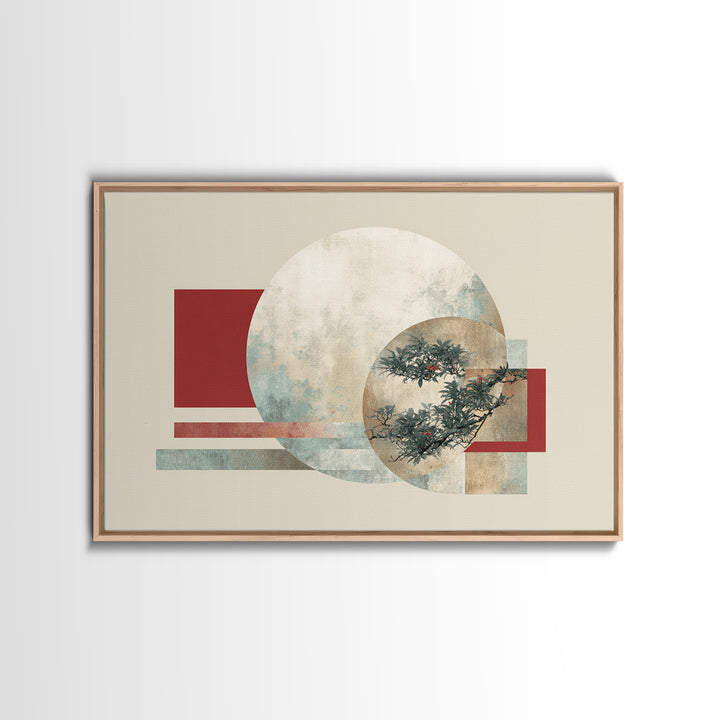 Large Circle and Line Abstract Canvas Print, Black and White Art, Set of 3 Prints, Living Room Decor, Fine Art, Monochrome, BAW-3x2-52