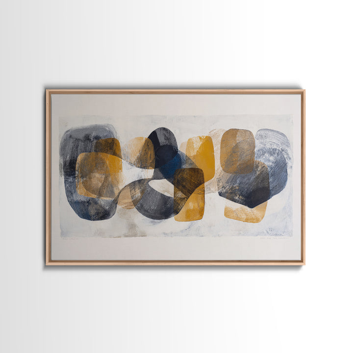 Abstract Charcoal Gestures on White Paper Canvas Print, Black and White Art, Home Decor, Living Room Decor, Monochrome, BAW-3x2-80