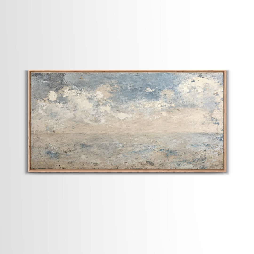 Seashell Collection Painted Like Natural Specimens Canvas Print, Beach Art, Wall Decor, Coastal Decor, Fine Art, Shore, BEA-2x1-48