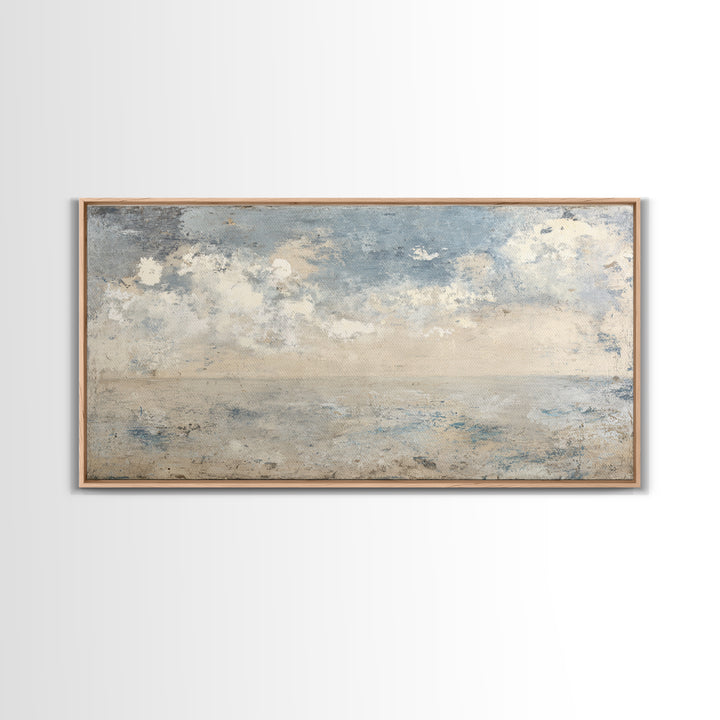 Seashell Collection Painted Like Natural Specimens Canvas Print, Beach Art, Wall Decor, Coastal Decor, Fine Art, Shore, BEA-2x1-48