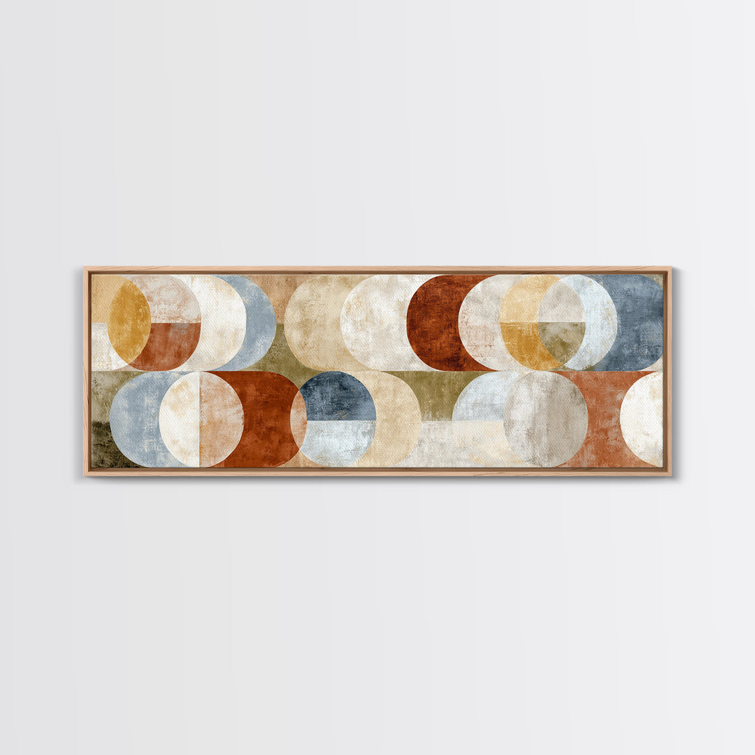 Tribal Neutral Pattern Canvas Print, Boho Art, Artwork, Living Room Decor, Fine Art, Bohemian, Boho Decor, Living Room Wall Art, BOH-3x1-78