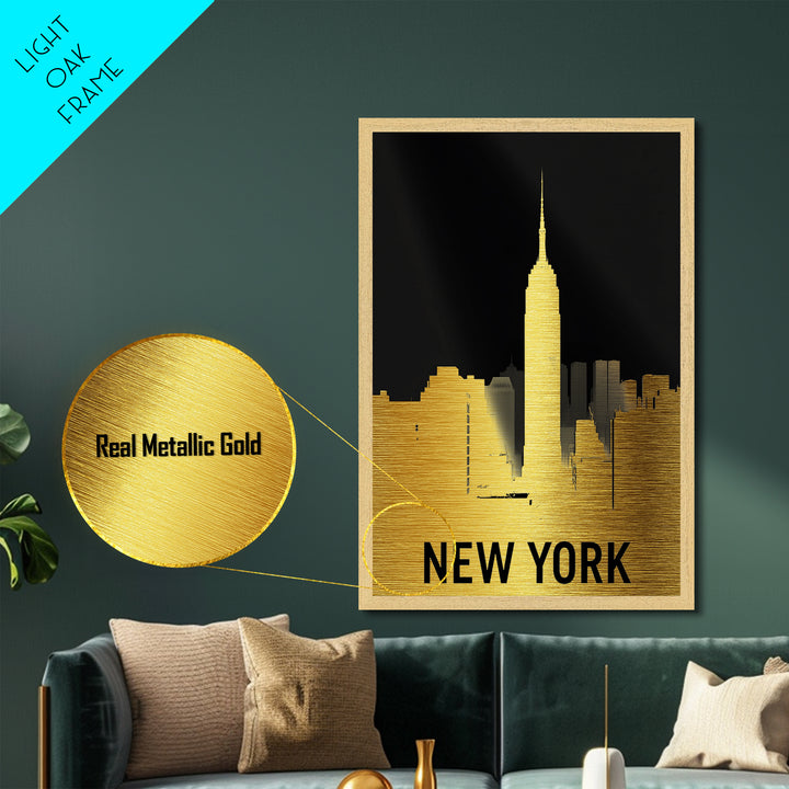 Norfolk Virginia travel, Metallic Gold Print, Modern House Art, Metal Art, Wood Framed Art, Wanderlust Gift, Travel Art Prints