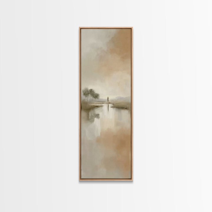 Dawn Of Mercy – Framed Canvas Print – Skinny Art – Christian Art Canvas – Jesus Painting – Christian Wall Art – Christmas Art