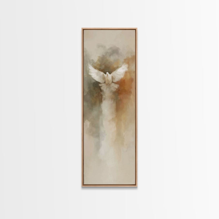 Spirit Of Glory – Framed Canvas Print – Christian Art Print – Christian Wall Art – Skinny Art – Christian Christmas Art – Christian Art Can