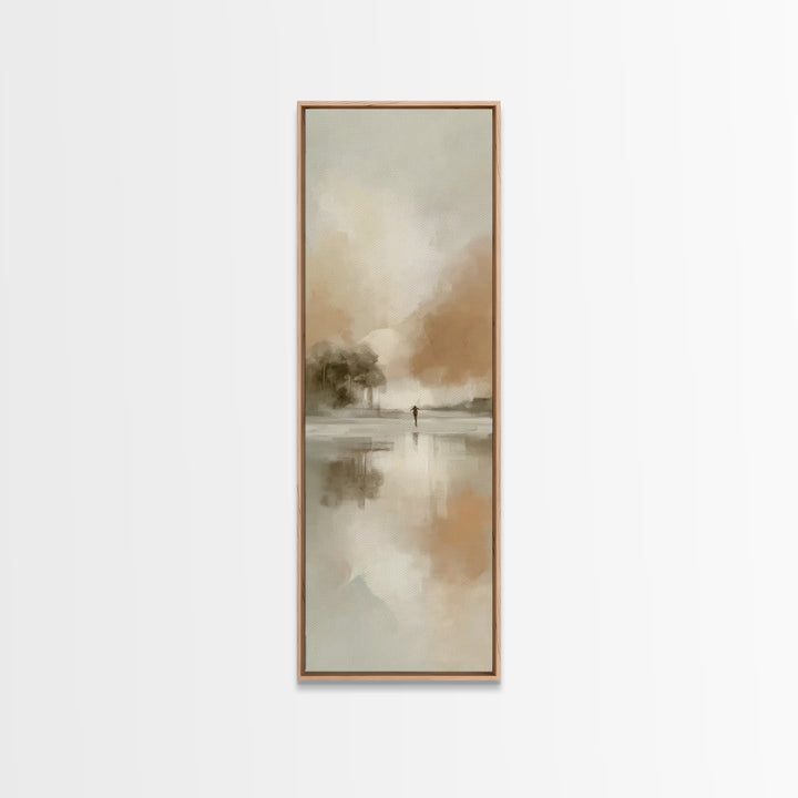 Fields Of Mercy – Framed Canvas Print – Skinny Art – Christian Wall Art – Abstract Christian Art – Christian Art Gift