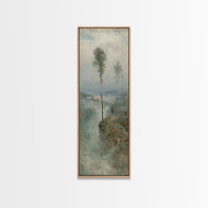 Horizon Of Grace – Framed Canvas Print – Narrow Art – Christian Wall Art – Vintage Christian Art – Christian Art Canvas – Christian Paintin