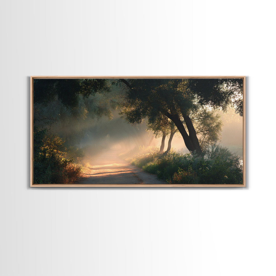 Holy Solitude – Framed Canvas Print – Jesus Painting – Christian Art Canvas – Christian Wall Art – Christmas Art – Large Christian Art