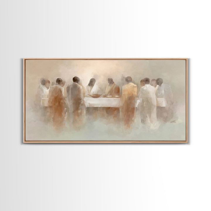 Gathered In Grace – Framed Canvas Print – Christian Wall Art – Christian Art Canvas – Christian Art Print – Christian Decor – Jesus Paintin