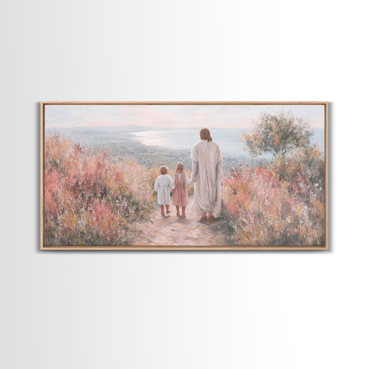 Morning Of Hope – Framed Canvas Print – Christian Art Canvas – Christian Art – Christian Wall Art – Jesus Painting – Christian Gift Ideas