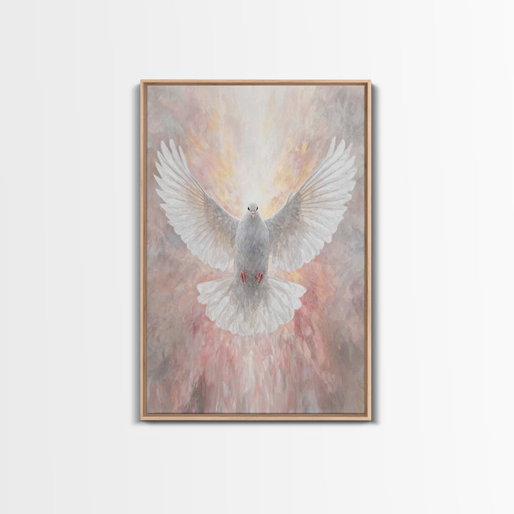 Glory Of Peace | Framed Canvas Print | Christian Wall Art | Christian Art Canvas | Christian Art Work | Christian Gift | Christian Painting