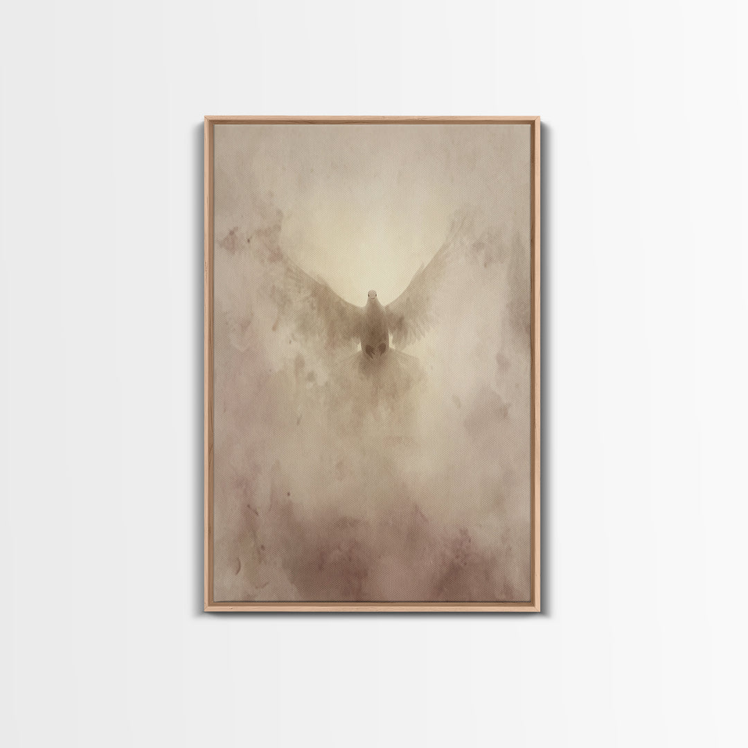 Burst Of Divine Light – Framed Canvas Print – Christian Art Canvas – Christian Art – Christian Wall Art – Christian Decor – Christian Chris