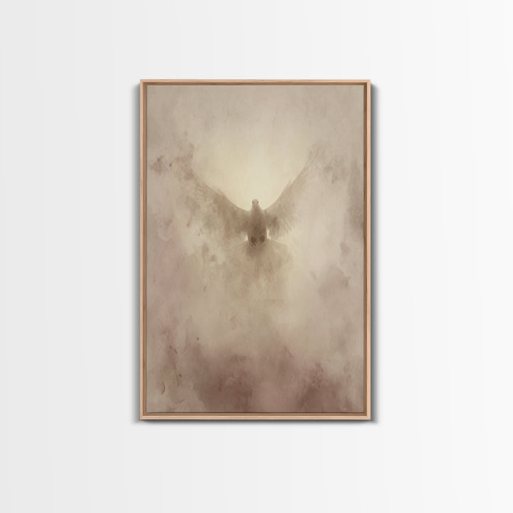Burst Of Divine Light – Framed Canvas Print – Christian Art Canvas – Christian Art – Christian Wall Art – Christian Decor – Christian Chris