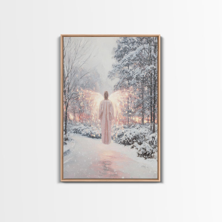 Lantern Of Heaven – Framed Canvas Print – Christian Art – Christian Wall Art – Christian Art Canvas – Christmas Art – Unique Christian Art