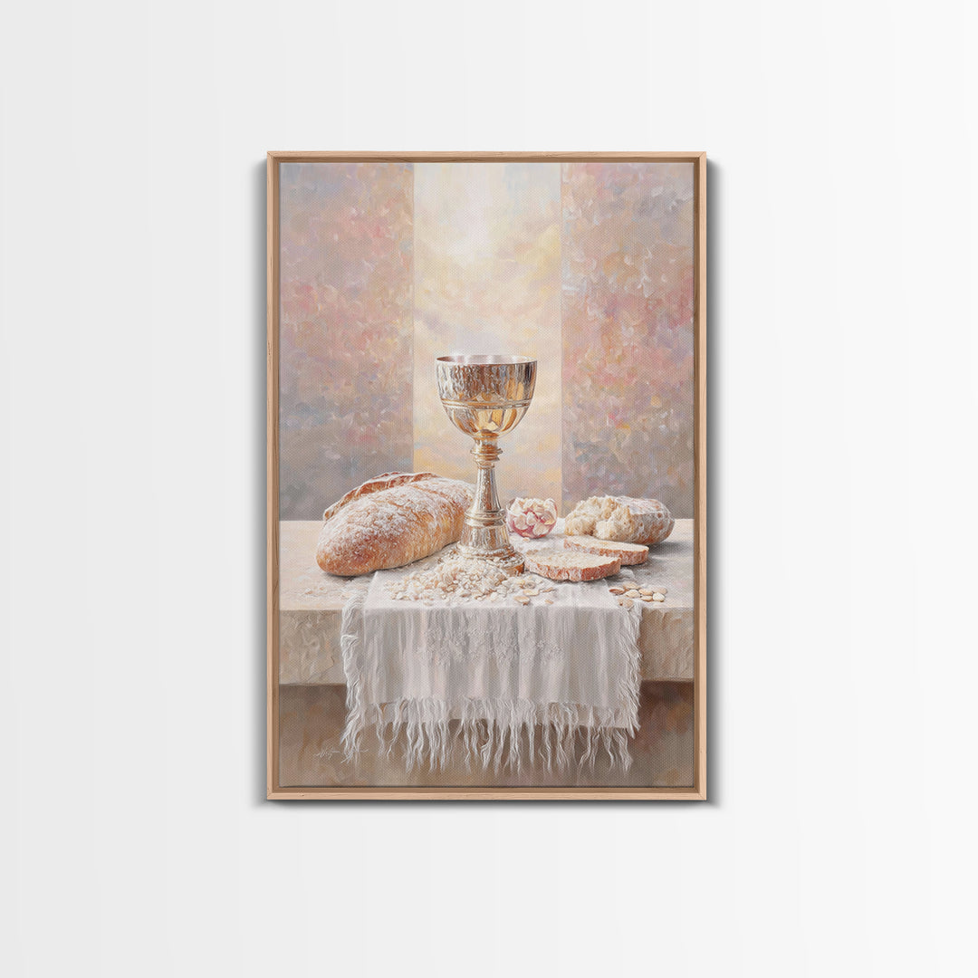 Covenant Of Peace – Framed Canvas Print – Christian Art Canvas – Christian Wall Art – Modern Christian Art – Christian Gift