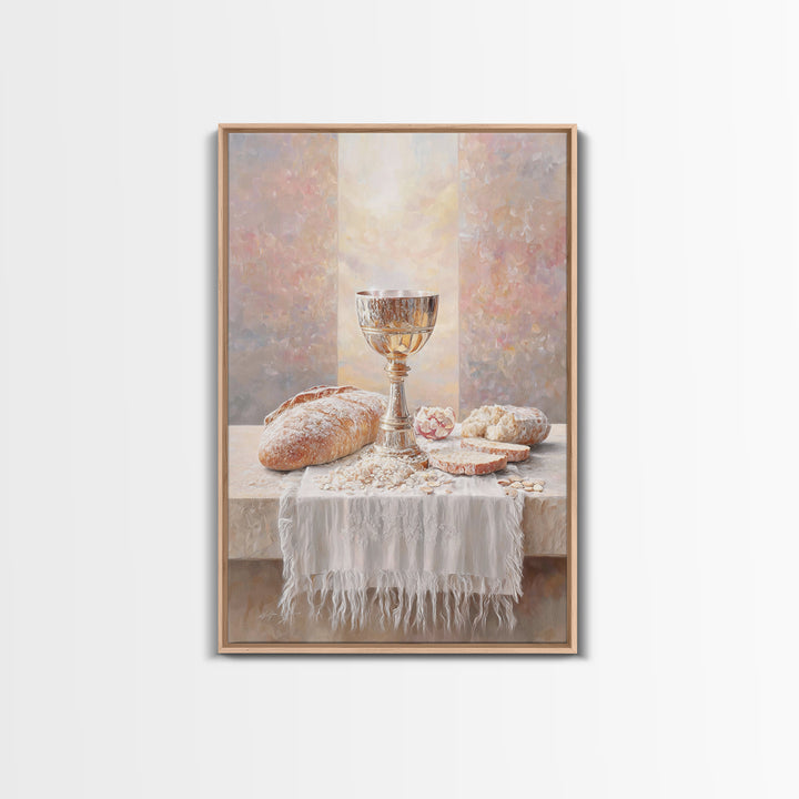 Covenant Of Peace – Framed Canvas Print – Christian Art Canvas – Christian Wall Art – Modern Christian Art – Christian Gift