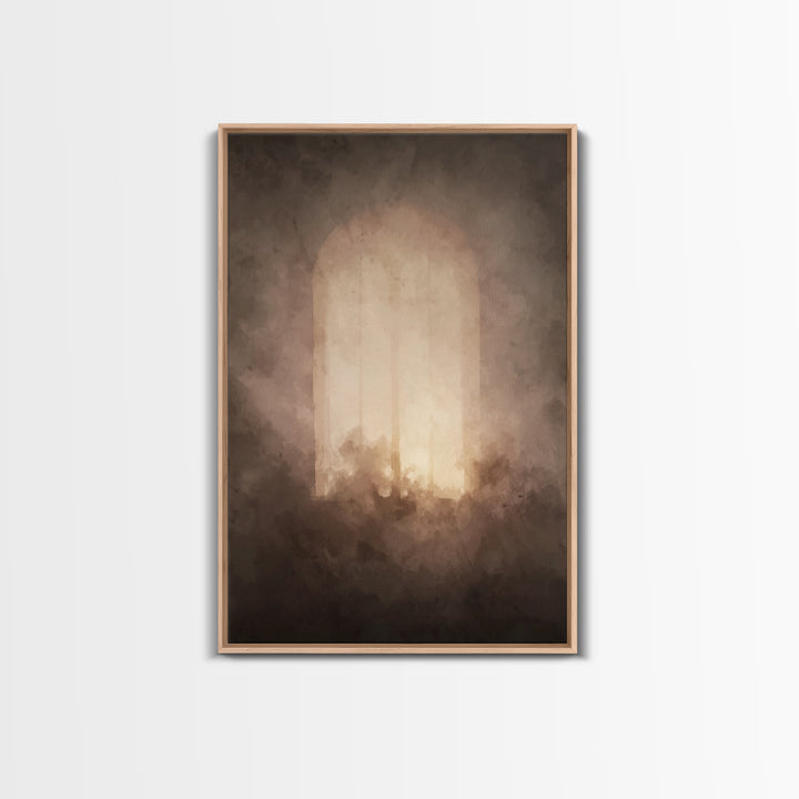Shepherd’s Pathway – Framed Canvas Print – Jesus Painting – Christian Wall Art – Christian Art Canvas – Large Jesus Painting – Christian De