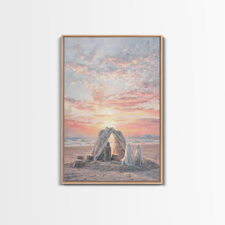 Sunrise Promise – Framed Canvas Print – Christian Art – Jesus Painting – Christian Art Canvas – Christian Wall Art – Christian Christmas Ar