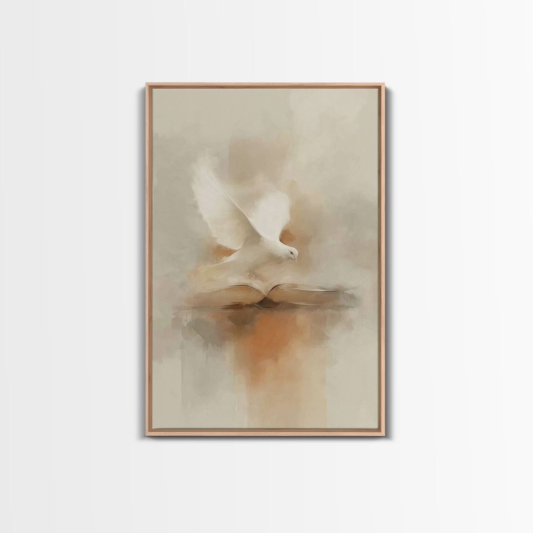 Cross Of Mercy – Framed Canvas Print – Christian Wall Art – Christian Art Canvas – Minimalist Christian Art – Christian Decorations – Chris