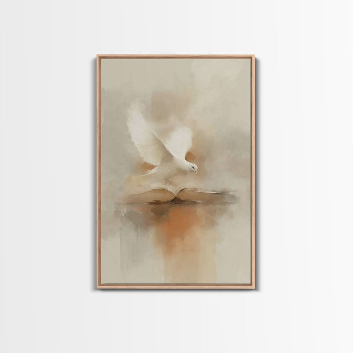 Cross Of Mercy – Framed Canvas Print – Christian Wall Art – Christian Art Canvas – Minimalist Christian Art – Christian Decorations – Chris