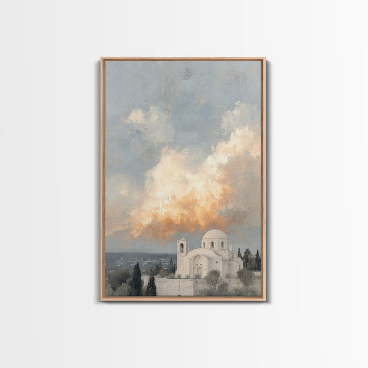 Clouds of Glory – Framed Canvas Print – Christian Art Print – Christian Wall Art – Christian Art Canvas – Modern Christian Art – Christian