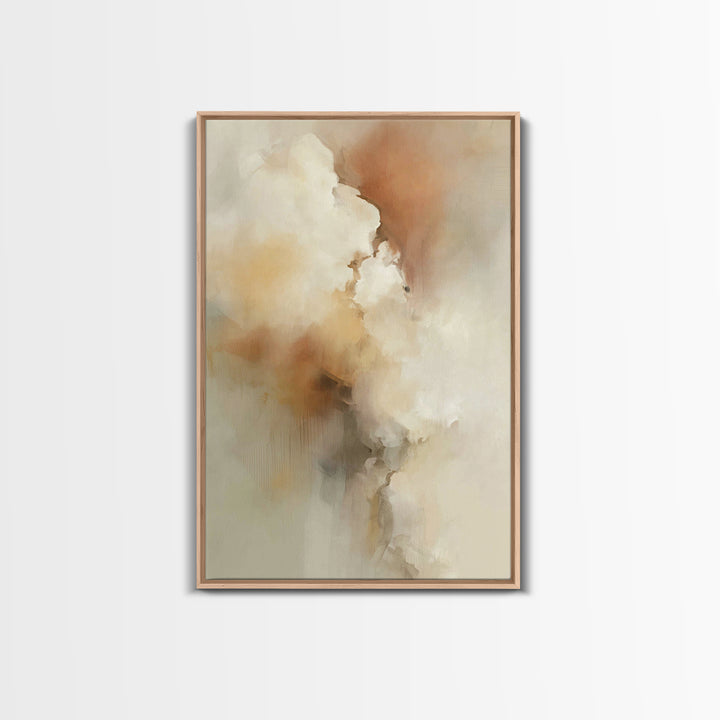 Celestial Drift – Framed Canvas Print – Christian Art Canvas – Abstract Christian Art – Christian Wall Art – Christian Decor – Christian Gi