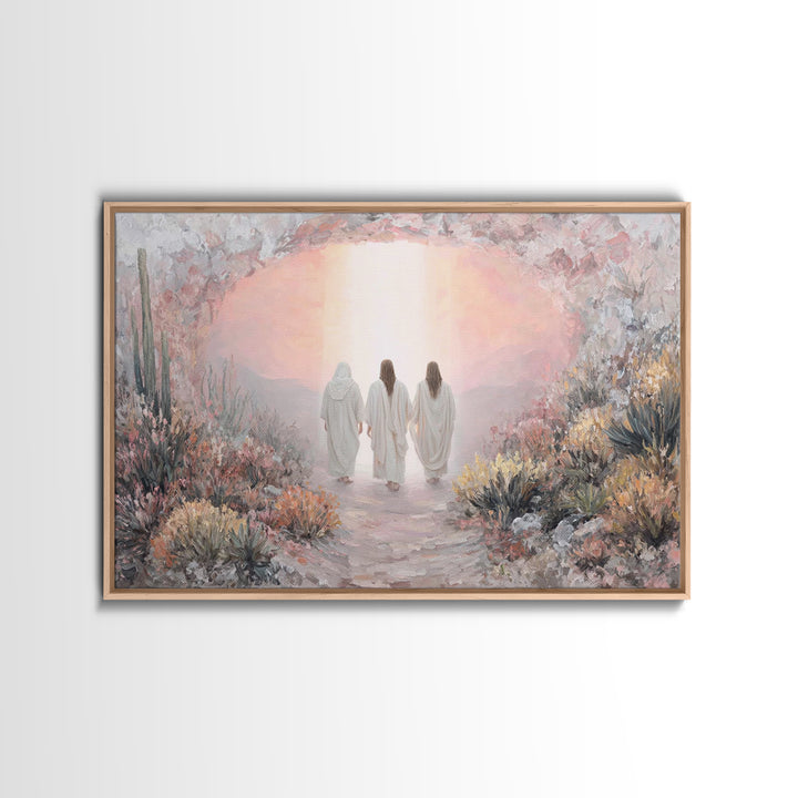 Path Of Glory – Framed Canvas Print – Christian Art Canvas – Christian Wall Art – Christmas Art – Christian Painting – Christian Gift Ideas