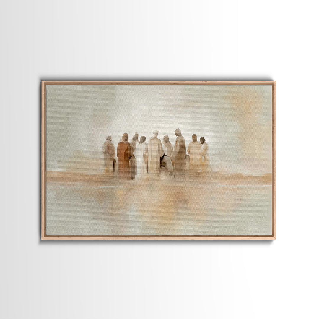 Cathedral Journey – Framed Canvas Print – Christian Wall Art – Christian Art Canvas – Christian Painting – Christian Decor – Large Christia