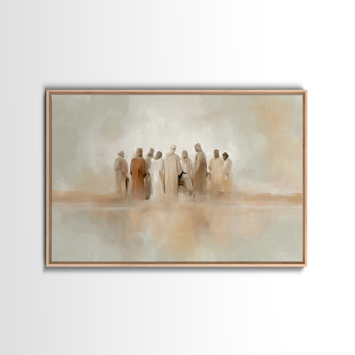 Cathedral Journey – Framed Canvas Print – Christian Wall Art – Christian Art Canvas – Christian Painting – Christian Decor – Large Christia