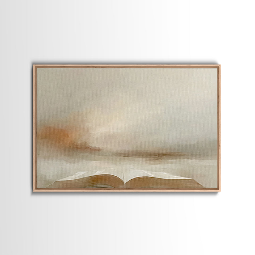 Graceful Offering – Framed Canvas Print – Christian Art Canvas – Christian Wall Art – Christian Art Painting – Christian Gift Ideas – Subtl