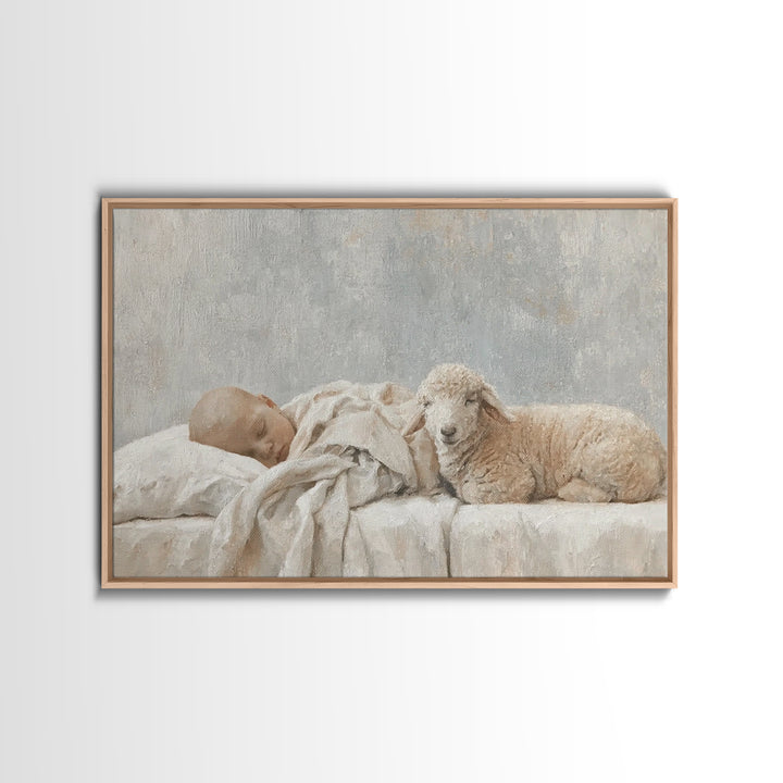 Softest Mercy – Framed Canvas Print – Christian Wall Art – Subtle Christian Art – Christian Art Canvas – Christian Art Print – Christian Ch