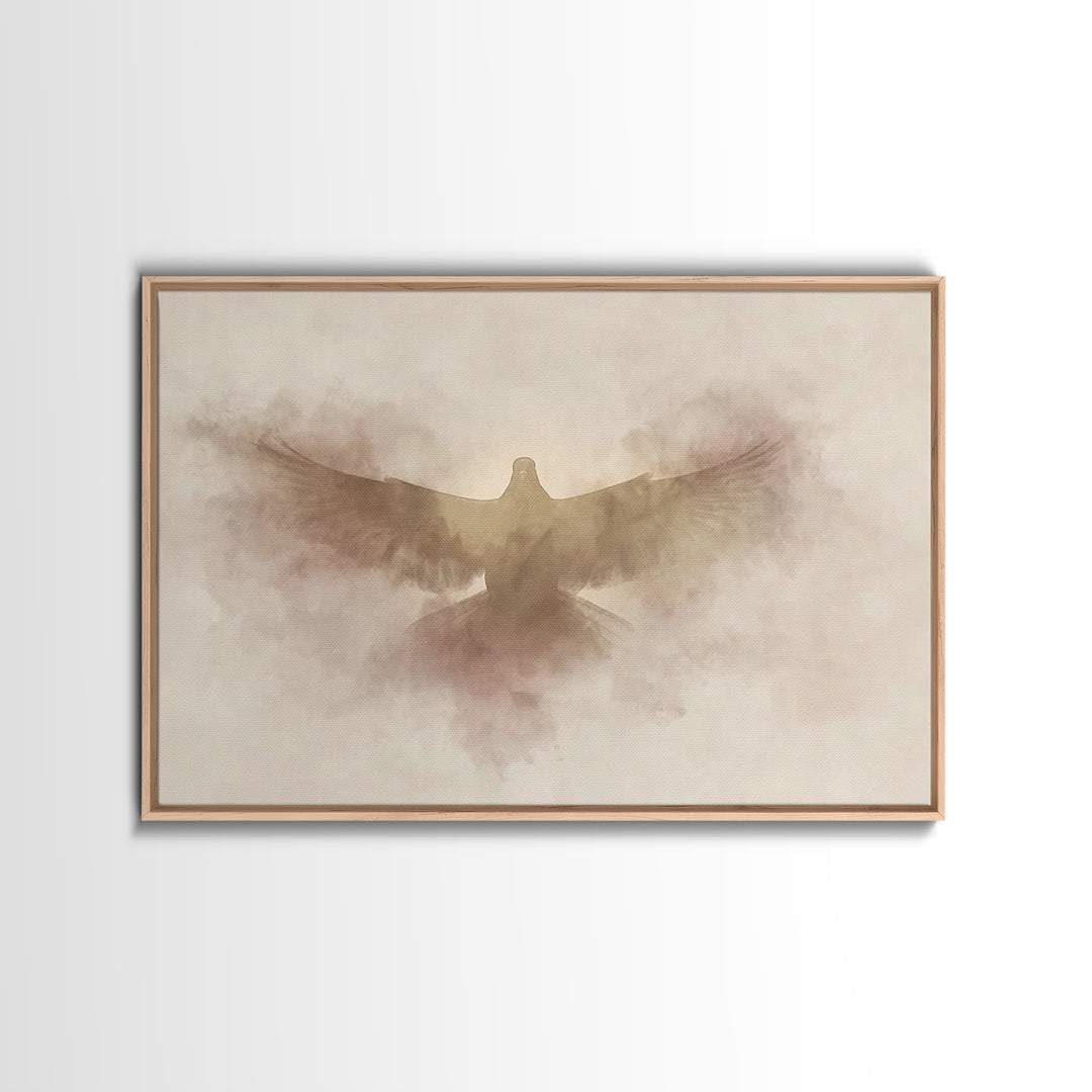 Heavenly Promise – Framed Canvas Print – Christian Art Canvas – Christian Wall Art – Christian Painting – Christian Gift Ideas – Christmas