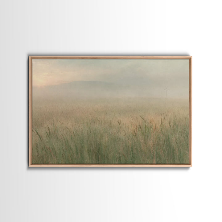 Light Of Mercy, Framed Canvas Print, Christian Art Canvas, Christian Wall Art, Jesus Painting, Christian Decor, Christmas Art Prints