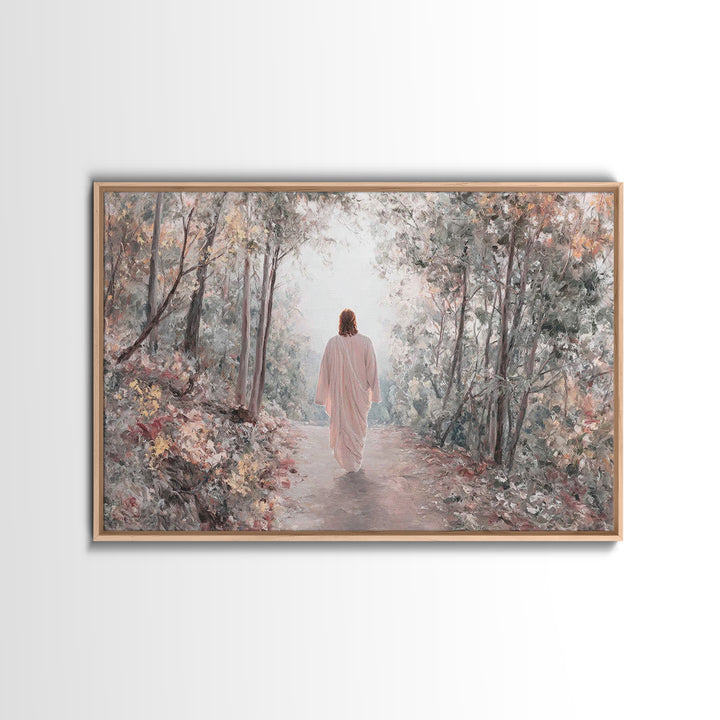 Table Of Grace – Framed Canvas Print – Christian Art – Vintage Christian Art – Christian Wall Art – Jesus Painting – Christian Art Canvas –