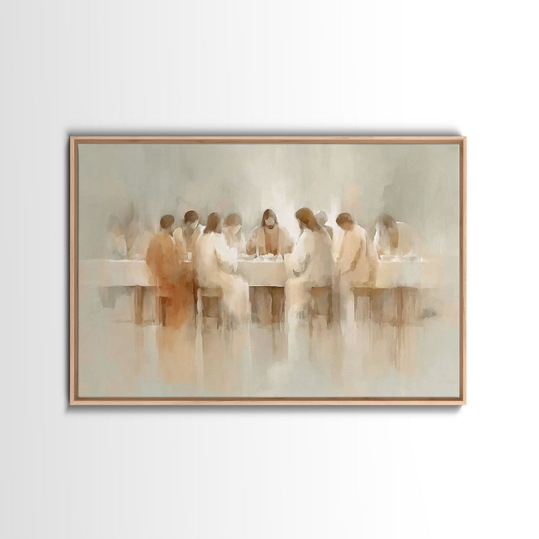 Meadow Of Faith – Framed Canvas Print – Christian Wall Art – Christian Art Canvas – Subtle Christian Art – Christian Decoration – Christian