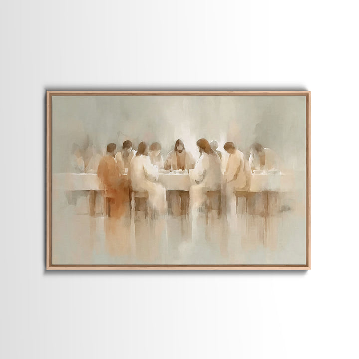 Meadow Of Faith – Framed Canvas Print – Christian Wall Art – Christian Art Canvas – Subtle Christian Art – Christian Decoration – Christian