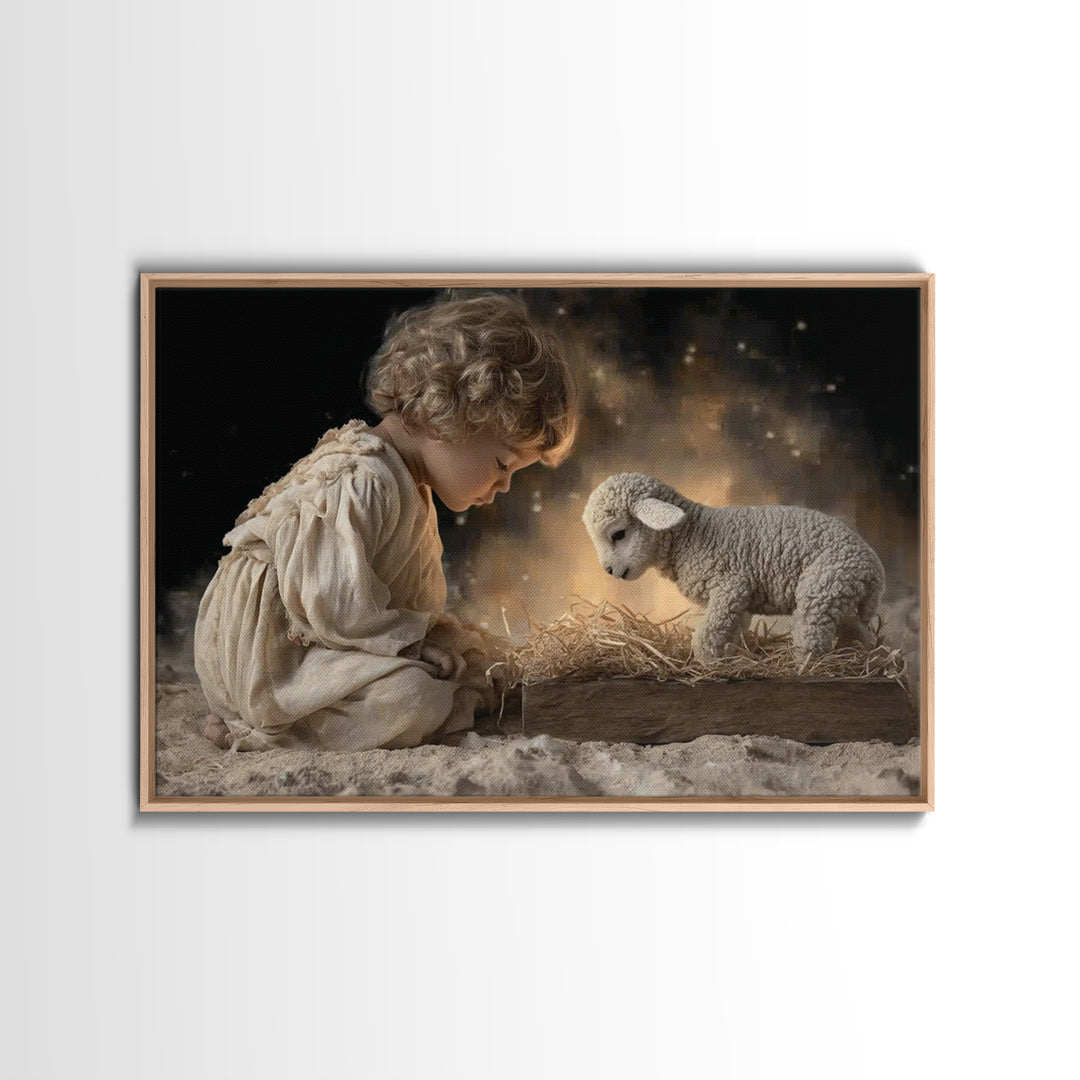 Clouds Of Promise – Framed Canvas Print – Christian Art Canvas – Christian Wall Art – Christian Art – Large Christian Art – Modern Christia