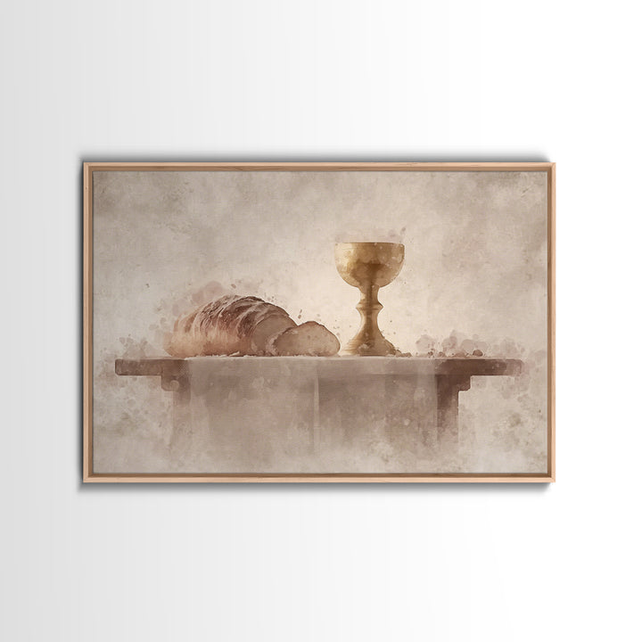 Star of Bethlehem - Framed Canvas Print - Jesus Painting - Christian Wall Art - Christian Painting - Christmas Wall Art - Christian Art Can